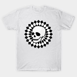 Halloween Skeleton Head T-Shirt